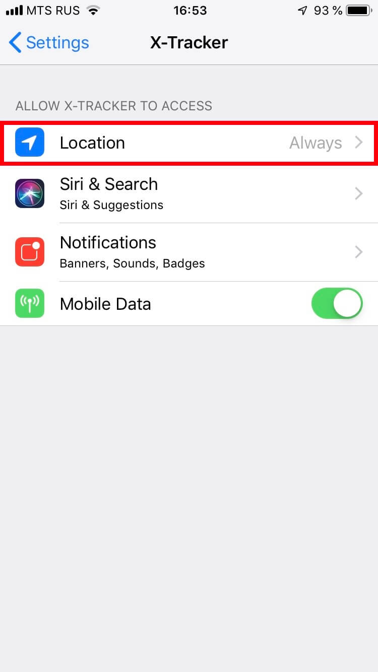 Apple: Key settings